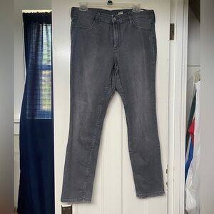 Gray Slim Fit Jeans with Modern Casual Style